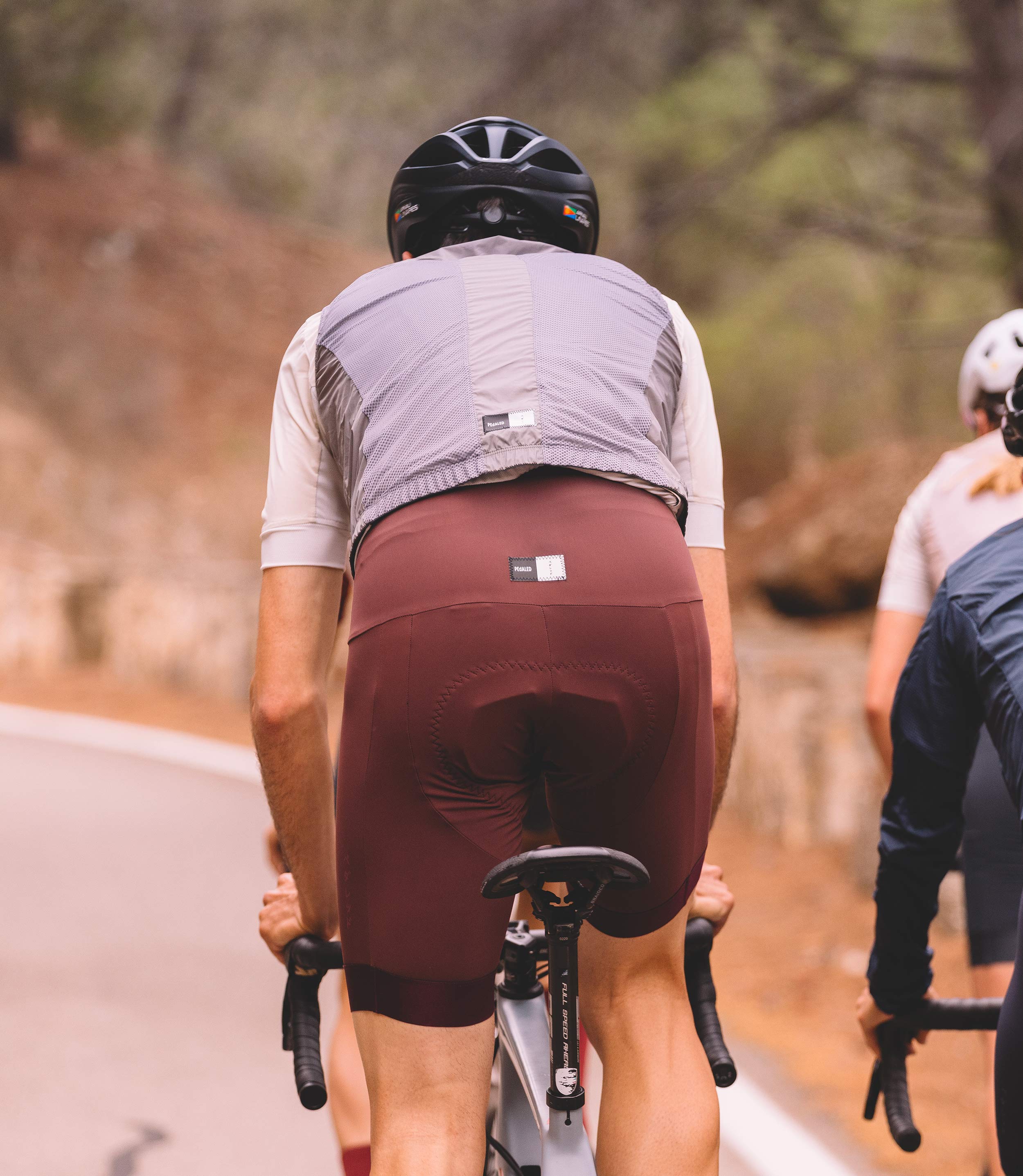 PEdALED Mirai Vindafvisende Vest - Mørk Mågegrå
