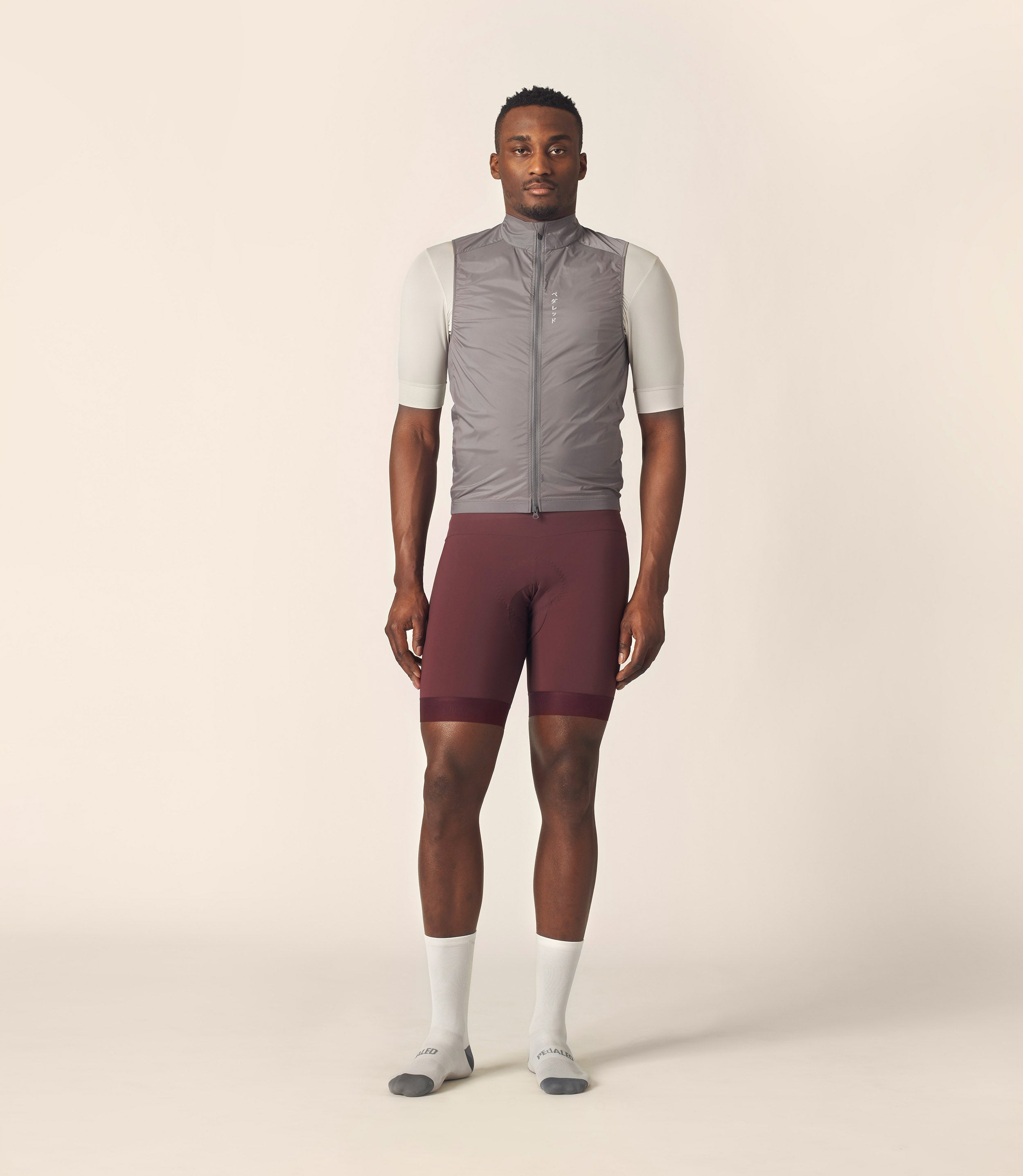 PEdALED Mirai Vindafvisende Vest - Mørk Mågegrå