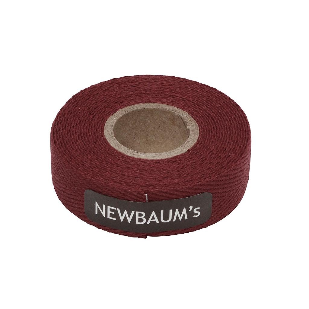Newbaum's bomuldsstof styrbånd 3m (en rulle) mørkerød