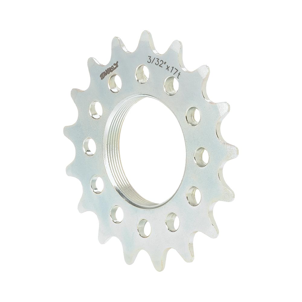 Surly Track tandhjul 3/32" 17T, sølv