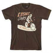 Cinelli Sergio Mora 'Cosmic Rider' brun T-shirt