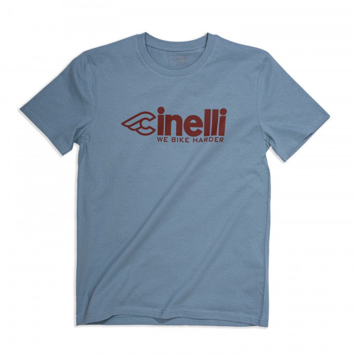Cinelli 'Vi Cykler Hårdere' Bluelight T-shirt