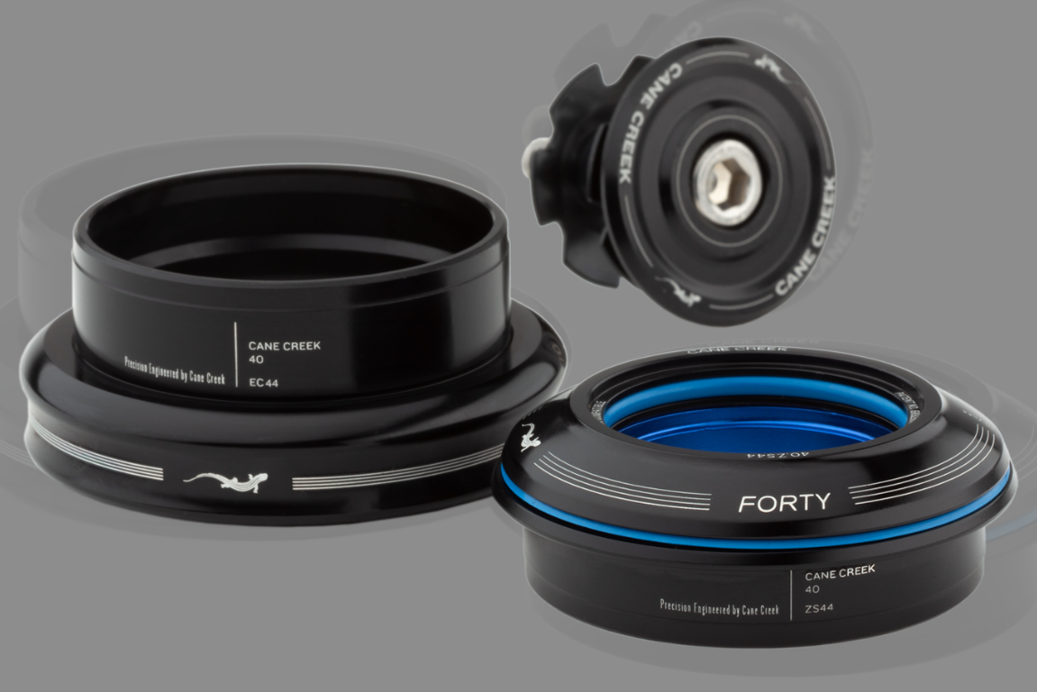 Cane Creek 40 konisk headset, sort ZS44/28.6/H8 | EC44/40