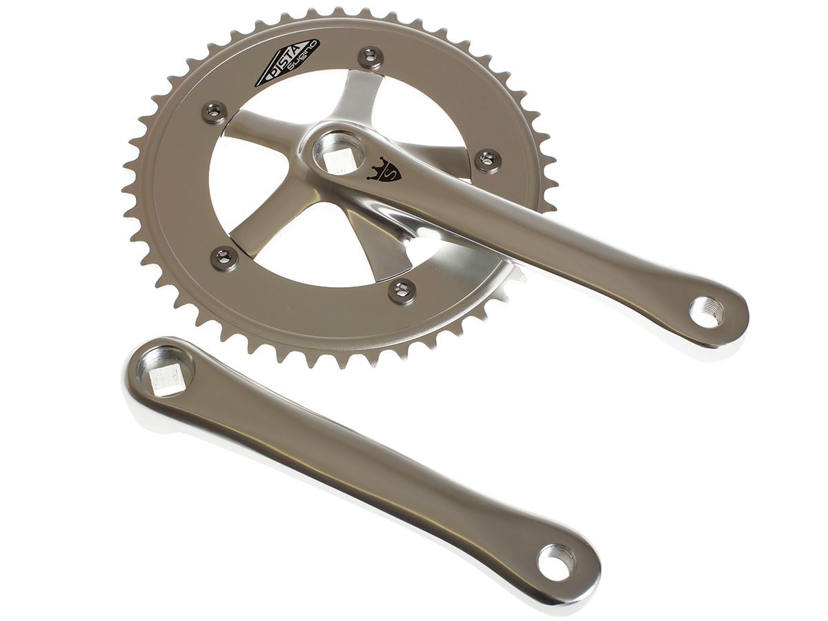 Sugino RD2 Pista Krank - Sølv 48T