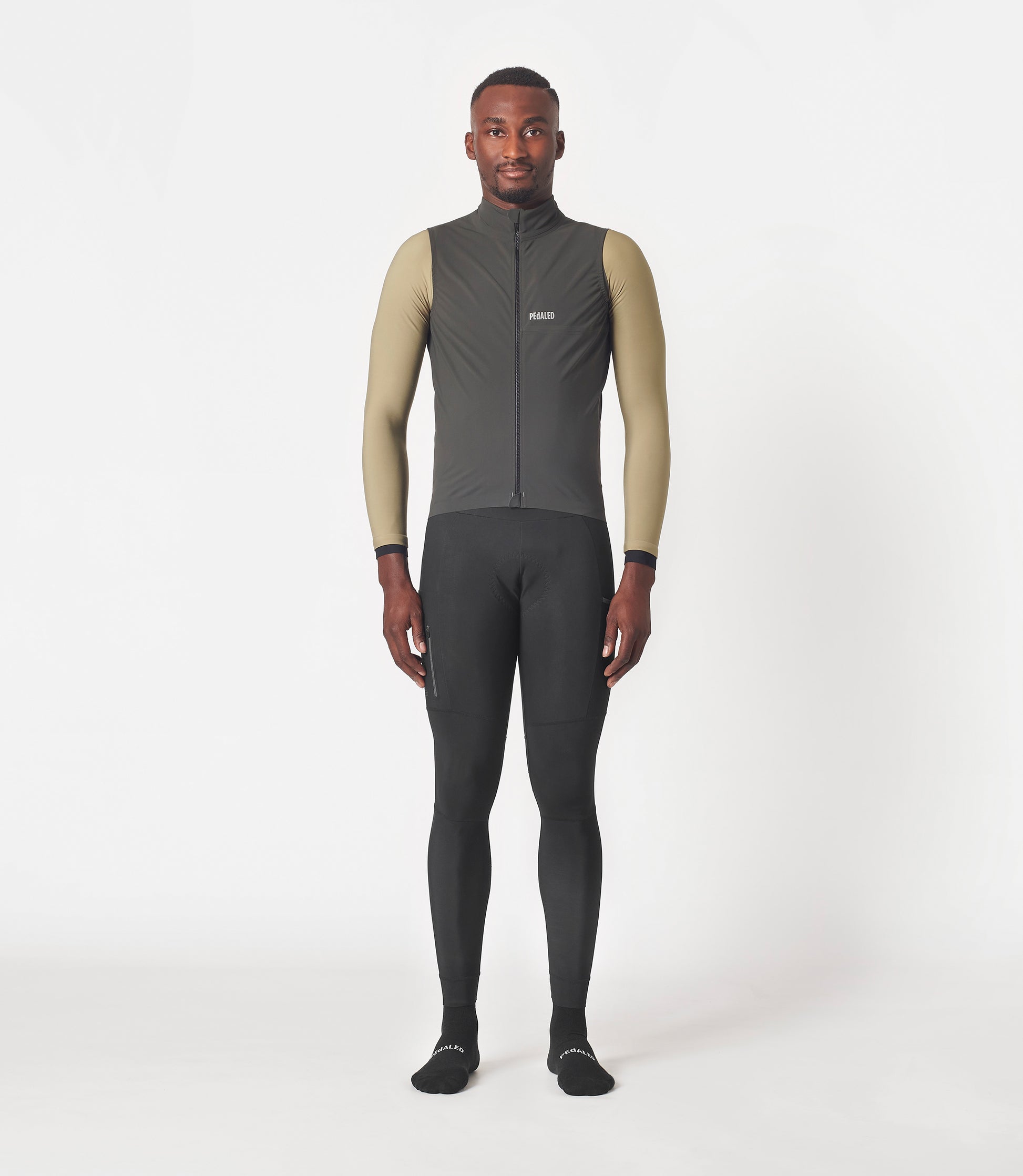 PEdALED Odyssey Vandtæt Vest - Grå Ink