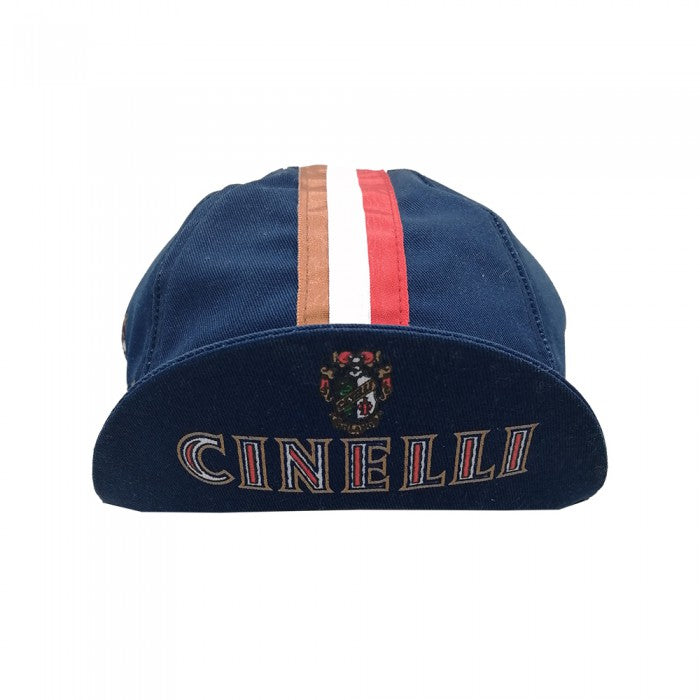Cinelli Eroica Replica Blå Navy Cykelhue