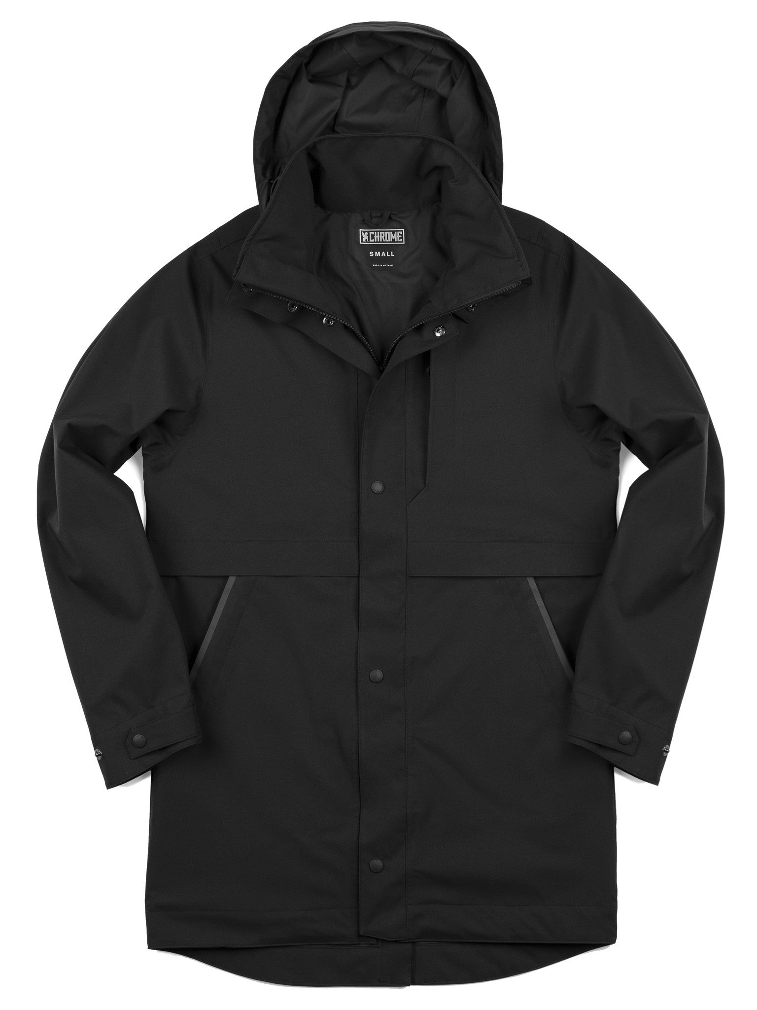 Chrome Stanton Rain Trench - Sort