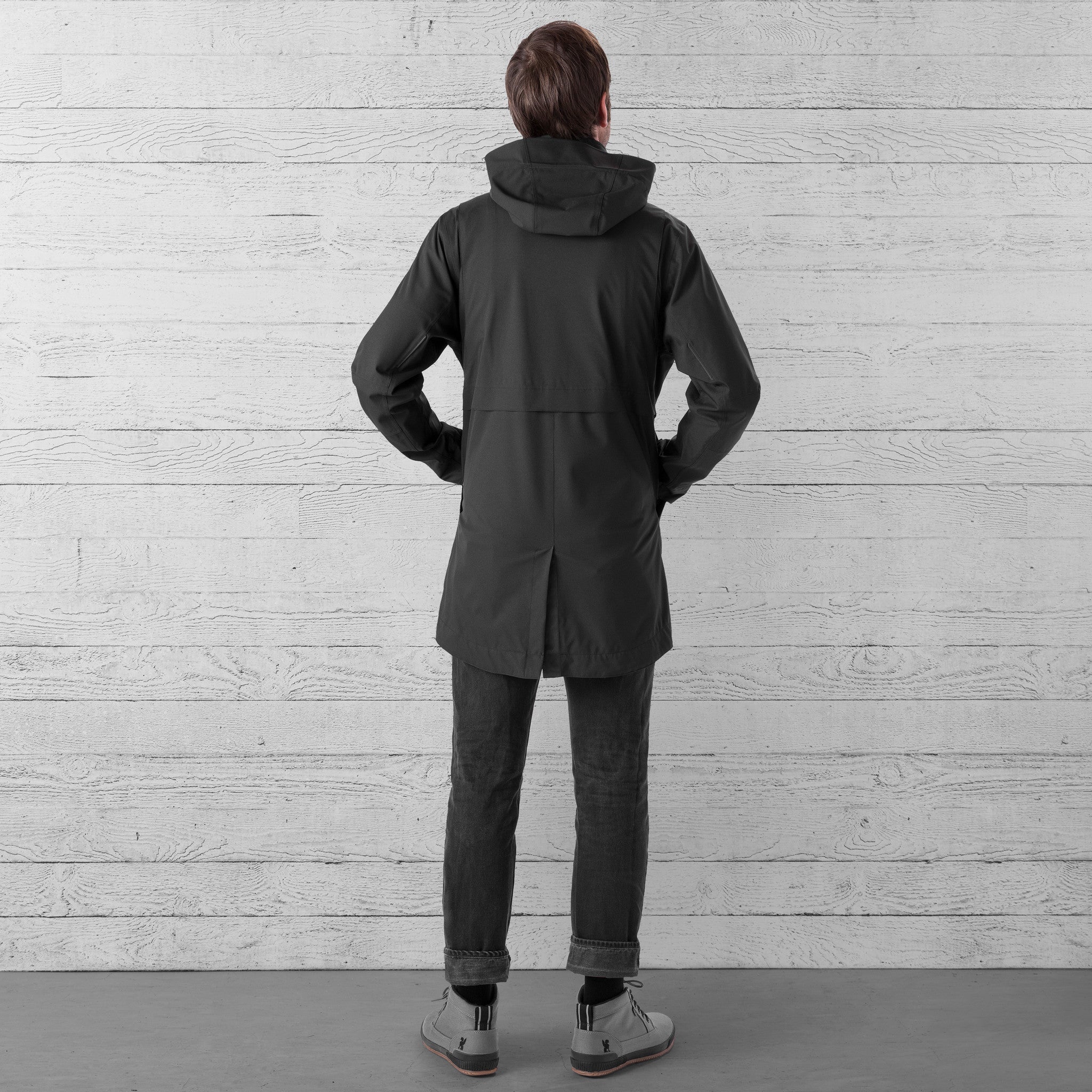 Chrome Stanton Rain Trench - Sort