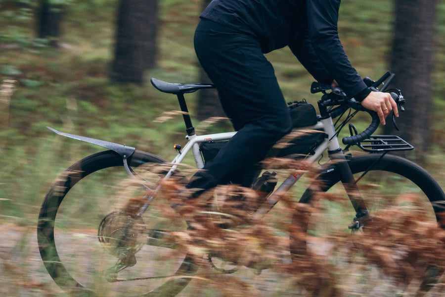 Ass Savers Win Wing Gravel skærm - Sort Prik
