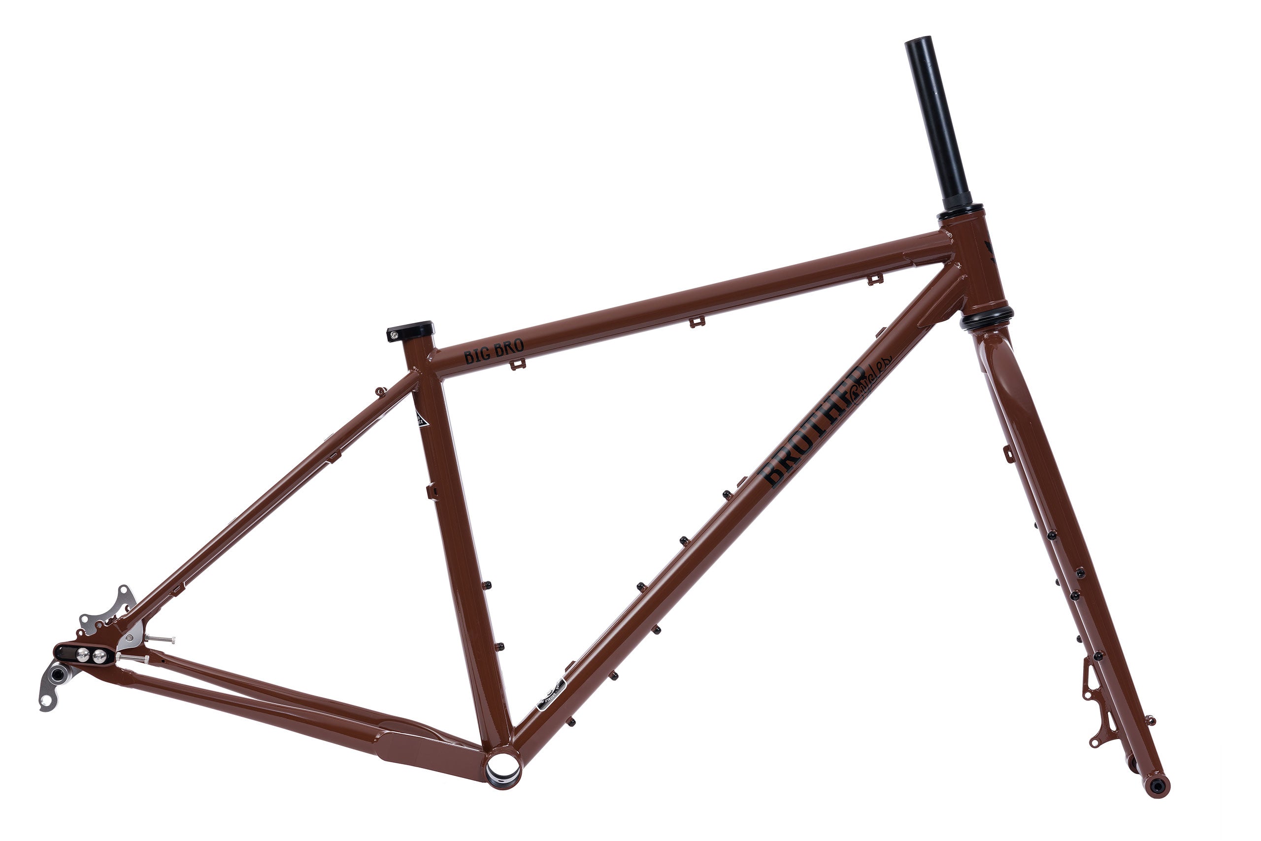 Brother Cycles Big Bro Woodland Brown - Rammesæt