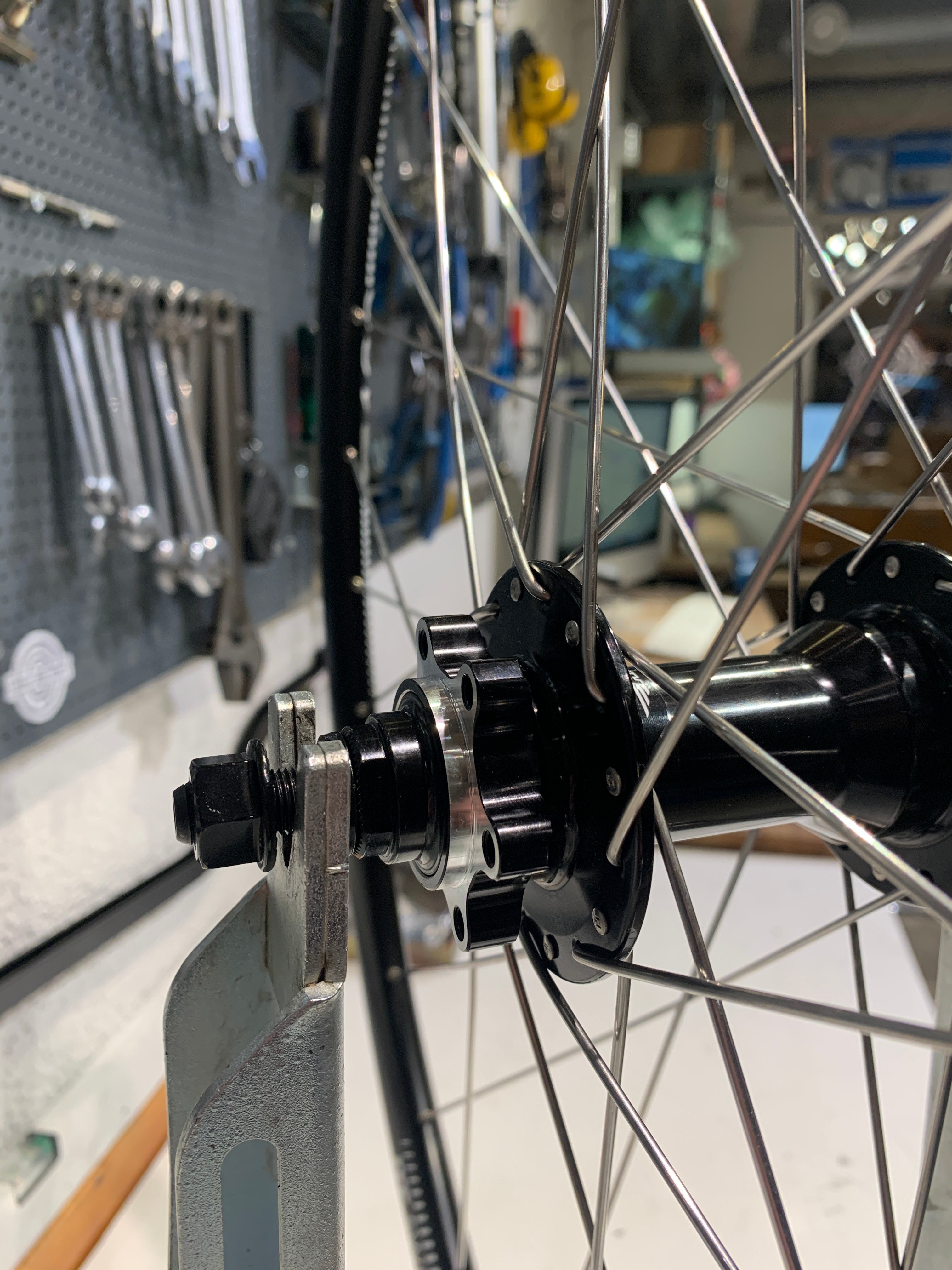 Singlespeed baghjul (UBW Custom Wheel) Halo Ridgeline / DT Swiss R 460 DB 135 OLD