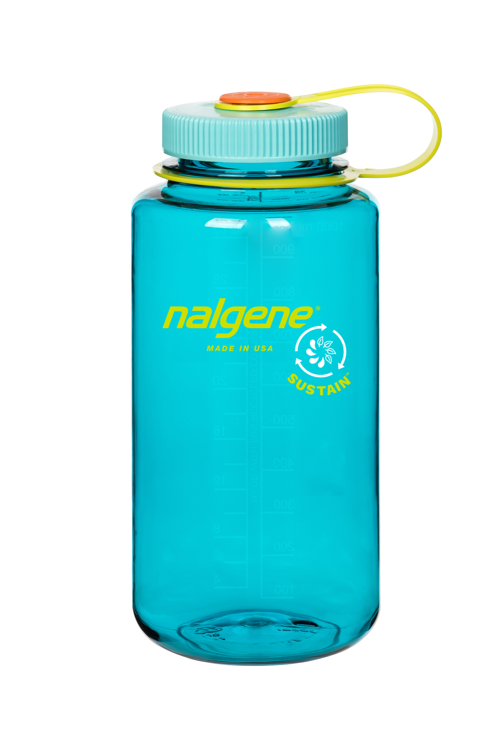 Nalgene bred mund Tritan vandflaske 1L, Cerulean Sustain