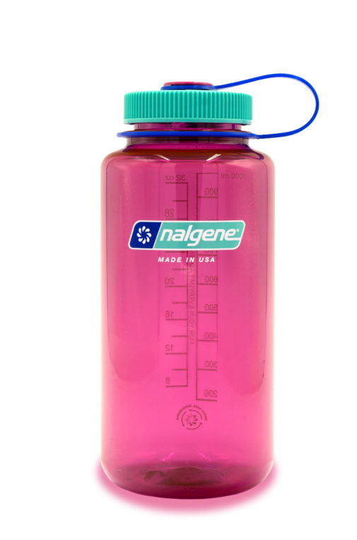Nalgene bred mund Tritan vandflaske 1L, Electric Magenta Sustain