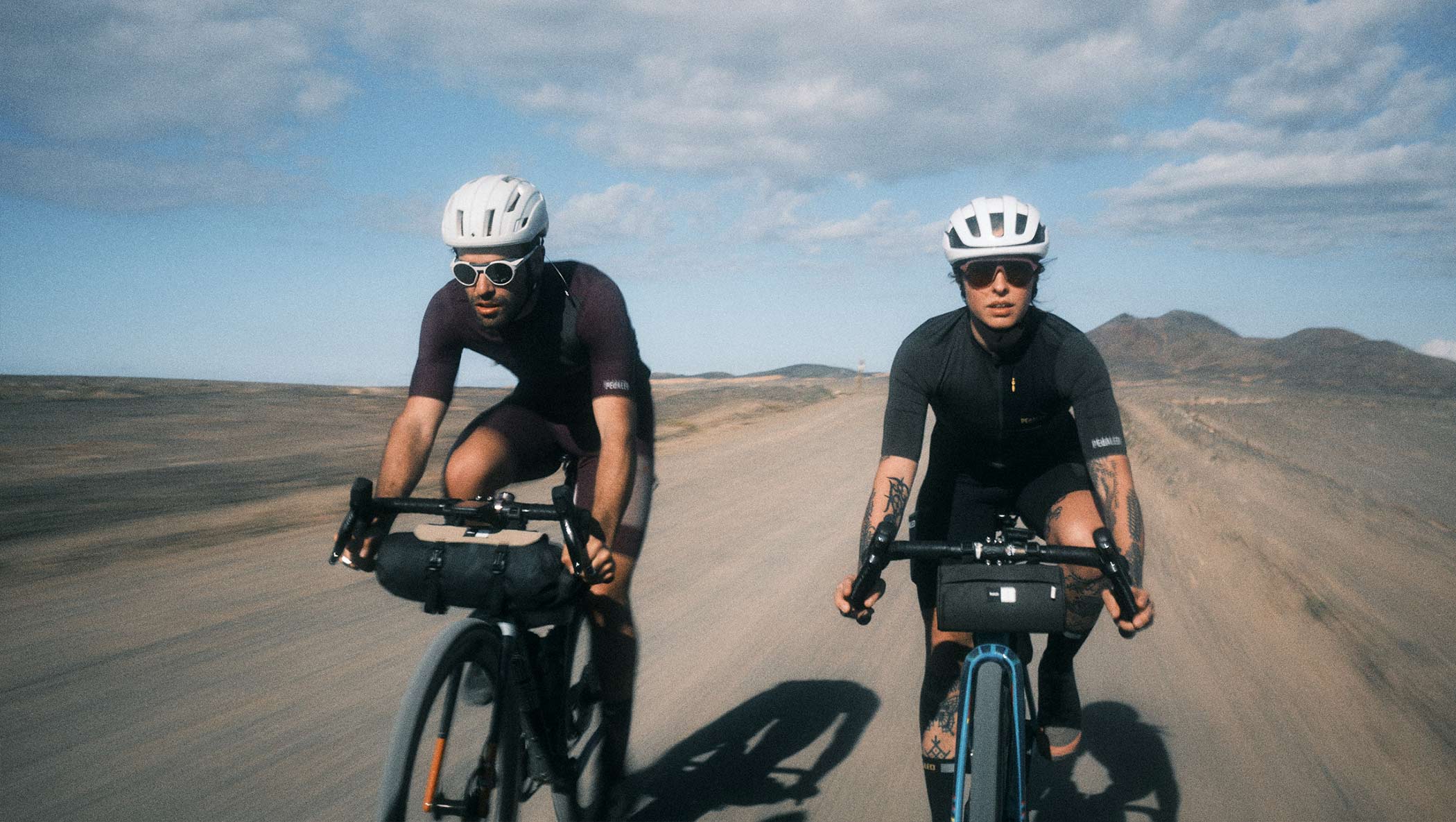 PEdALED Odyssey kortærmet cargo cykeltrøje - Grå Ink