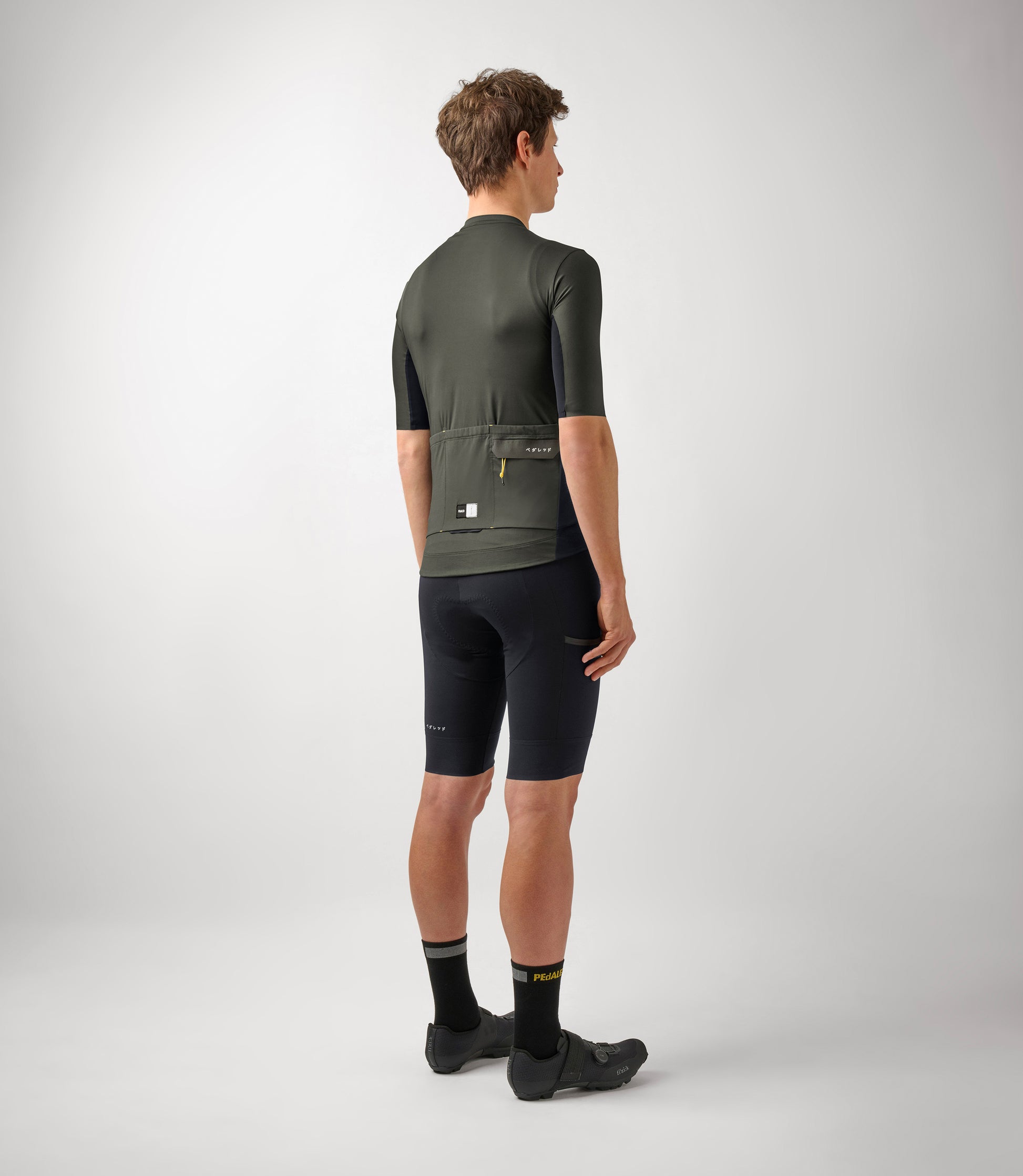 PEdALED Odyssey kortærmet cargo cykeltrøje - Grå Ink