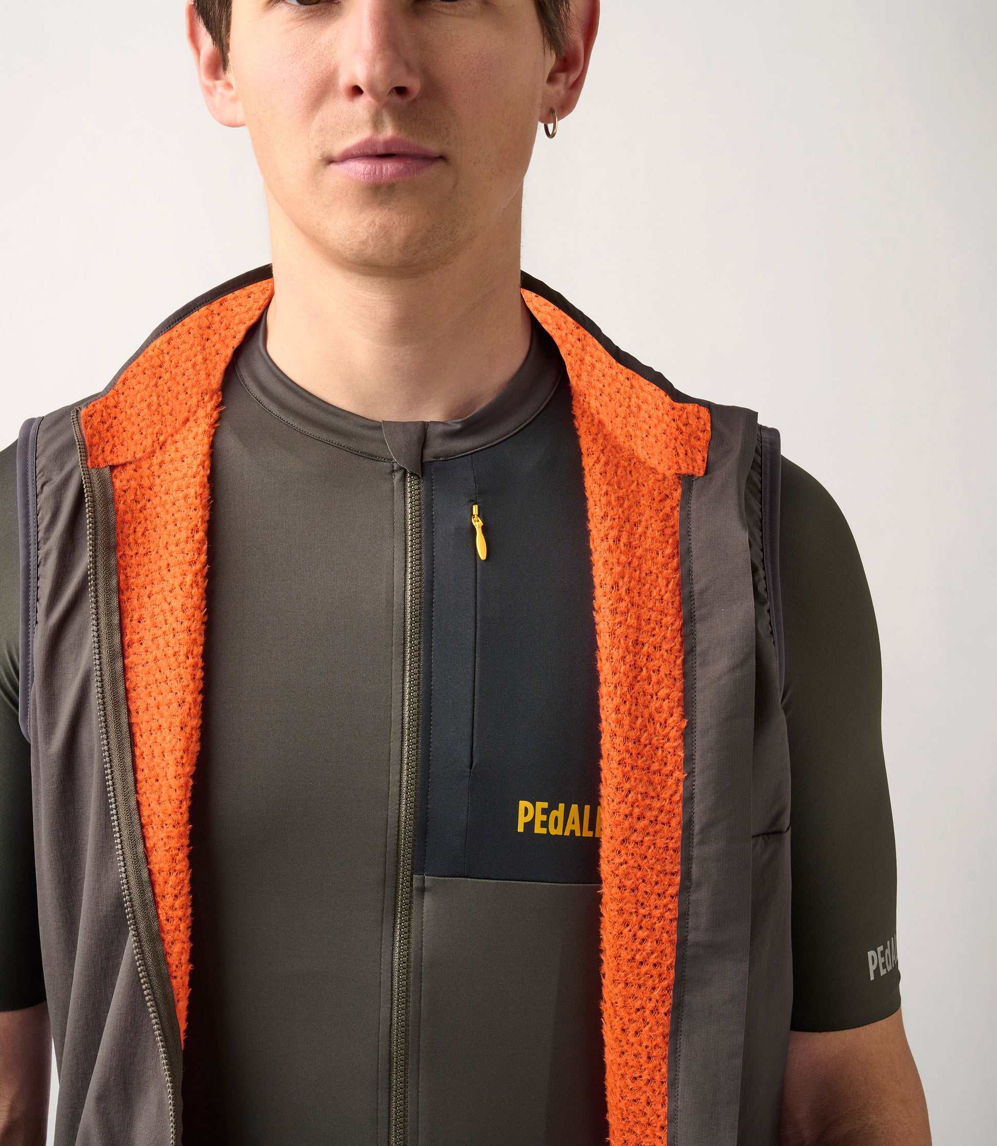 PEdALED Odyssey Summer Cykel Alpha® Vest - Grå Blæk