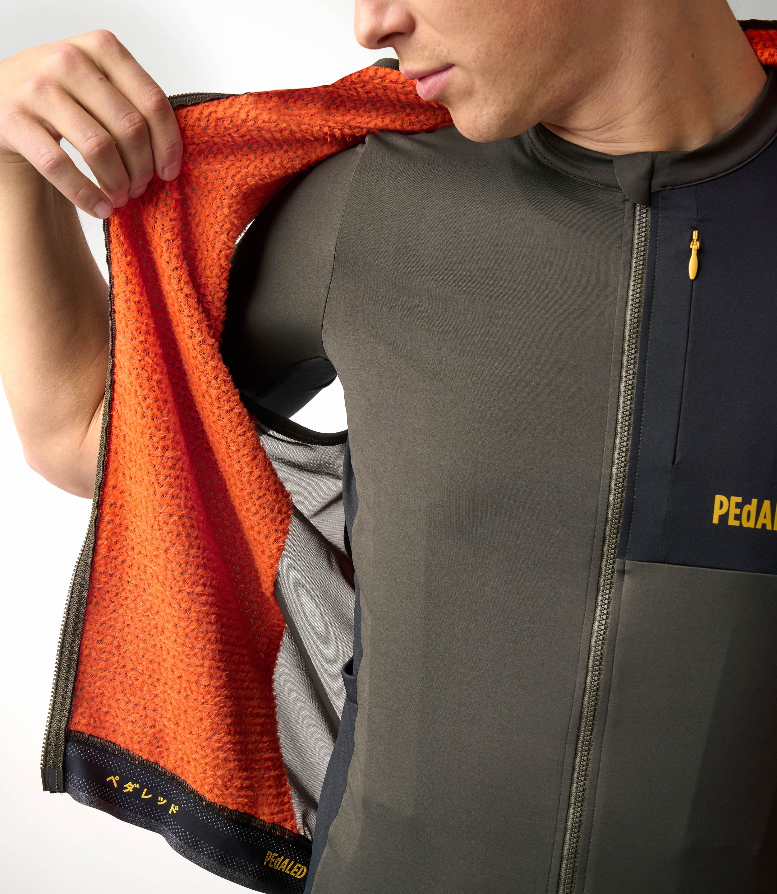 PEdALED Odyssey Summer Cykel Alpha® Vest - Grå Blæk