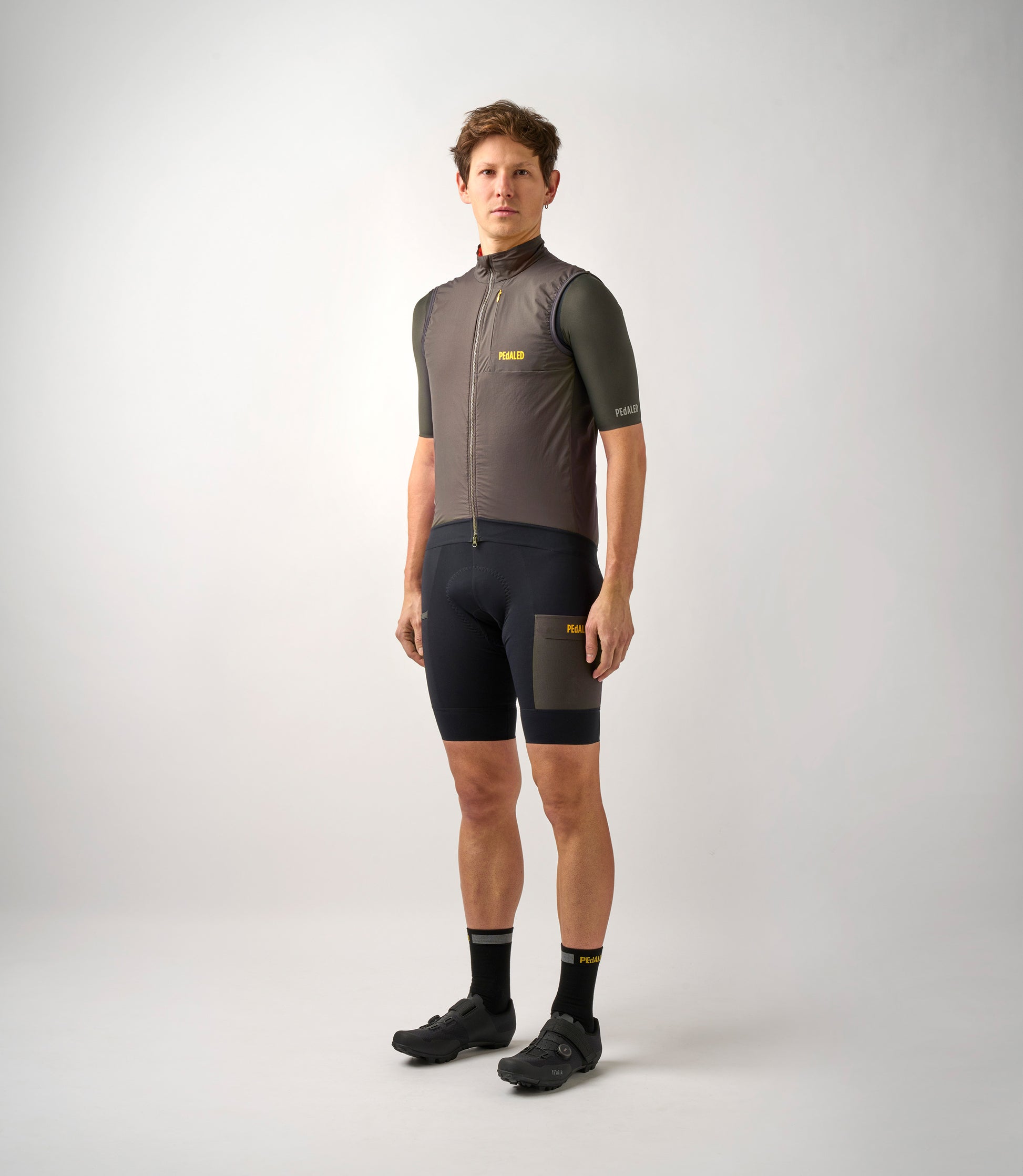 PEdALED Odyssey Summer Cykel Alpha® Vest - Grå Blæk