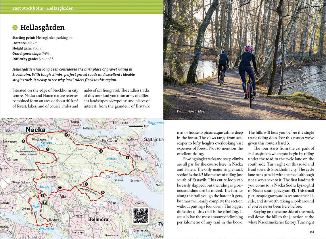 Gravel-cykling i Stockholm (ENG)