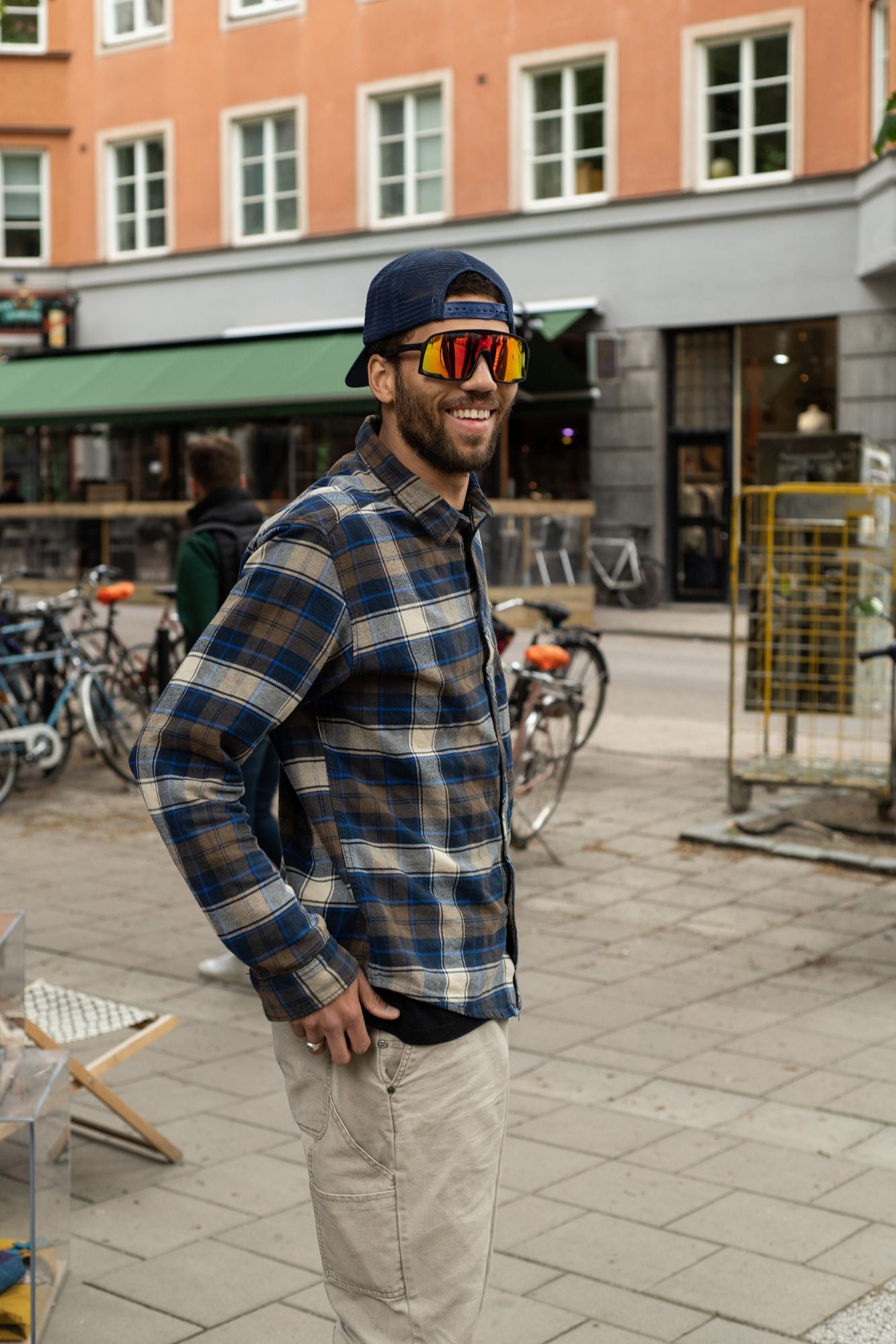 CHPO Henrik - Regnbue Spejl (Transparent Grå)