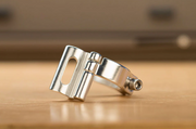 Problem Solvers Braze-On Front Derailleur Clamp, 28,6mm Sølv
