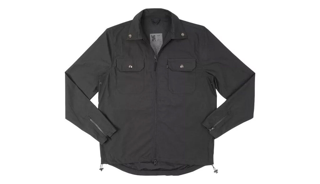 Chrome Ike Windshirt Poplin - Sort