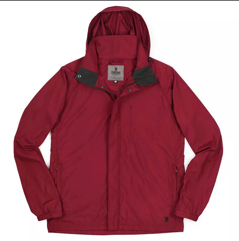 Chrome Packbar Wind Cobra Jakke - Red Dahlia