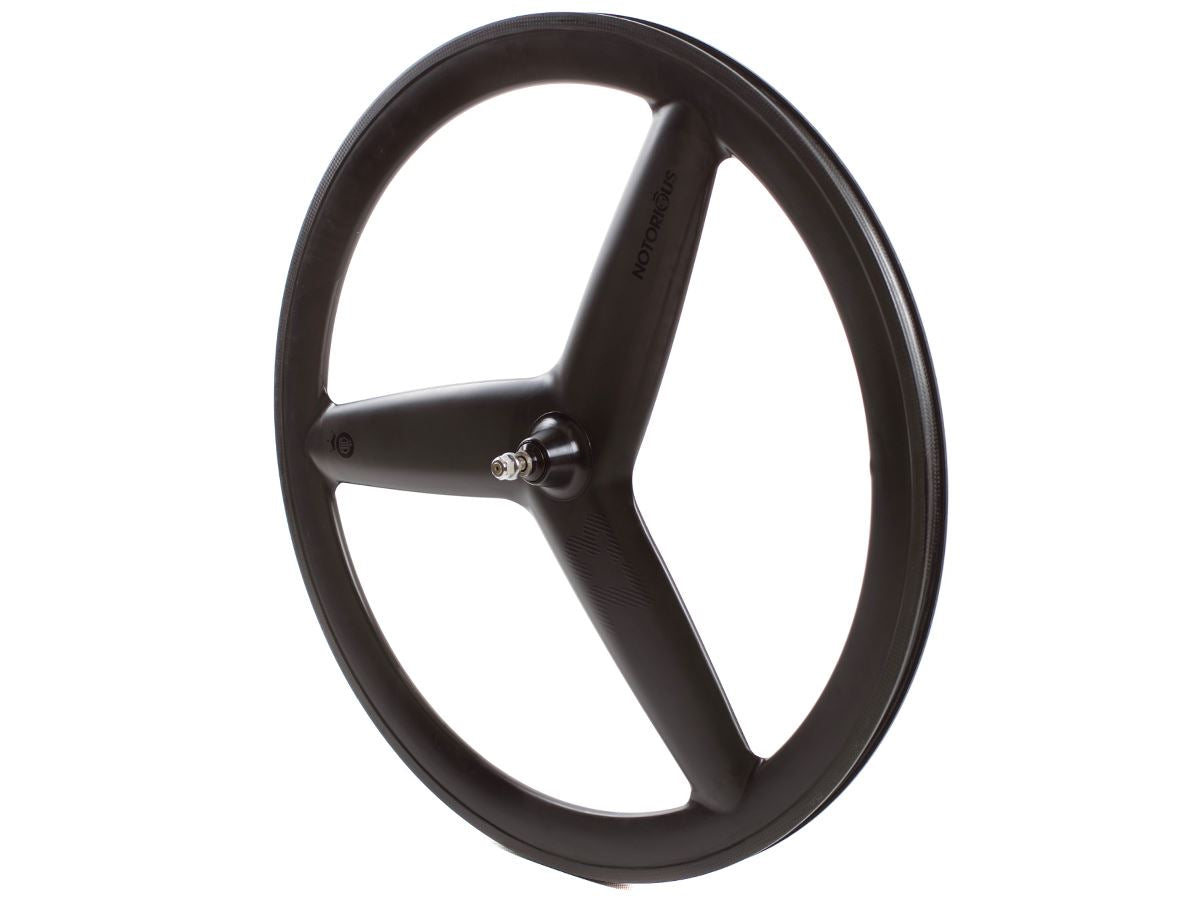 BLB Notorious Z3 Fuldt Carbon Forhjul - Sort