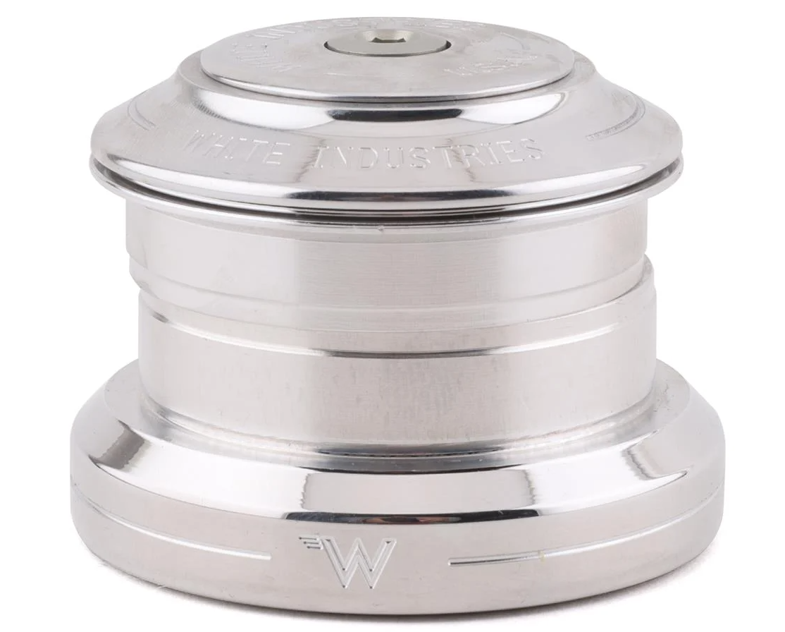 White Industries ZS44/EC44 Konisk Headset 1 1/8" - 1/2" - Poleret Sølv