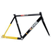 NOS: Cinelli Vigorelli Black is Black 58 XL Rammesæt
