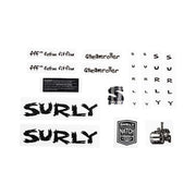 Surly Dekal Sæt Steamroller - Sort
