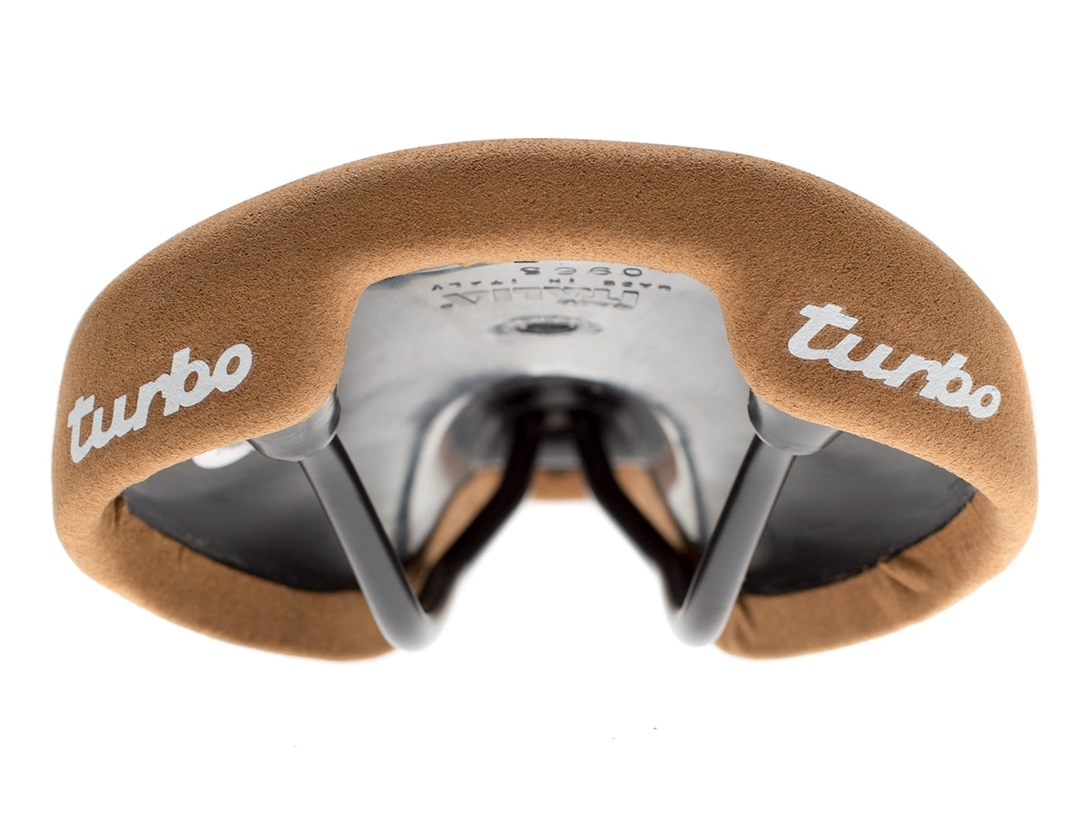 Selle Italia Turbo 1980 sadel - Nubuck brun