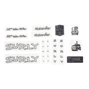 Surly Dekal Sæt Steamroller - Sølv