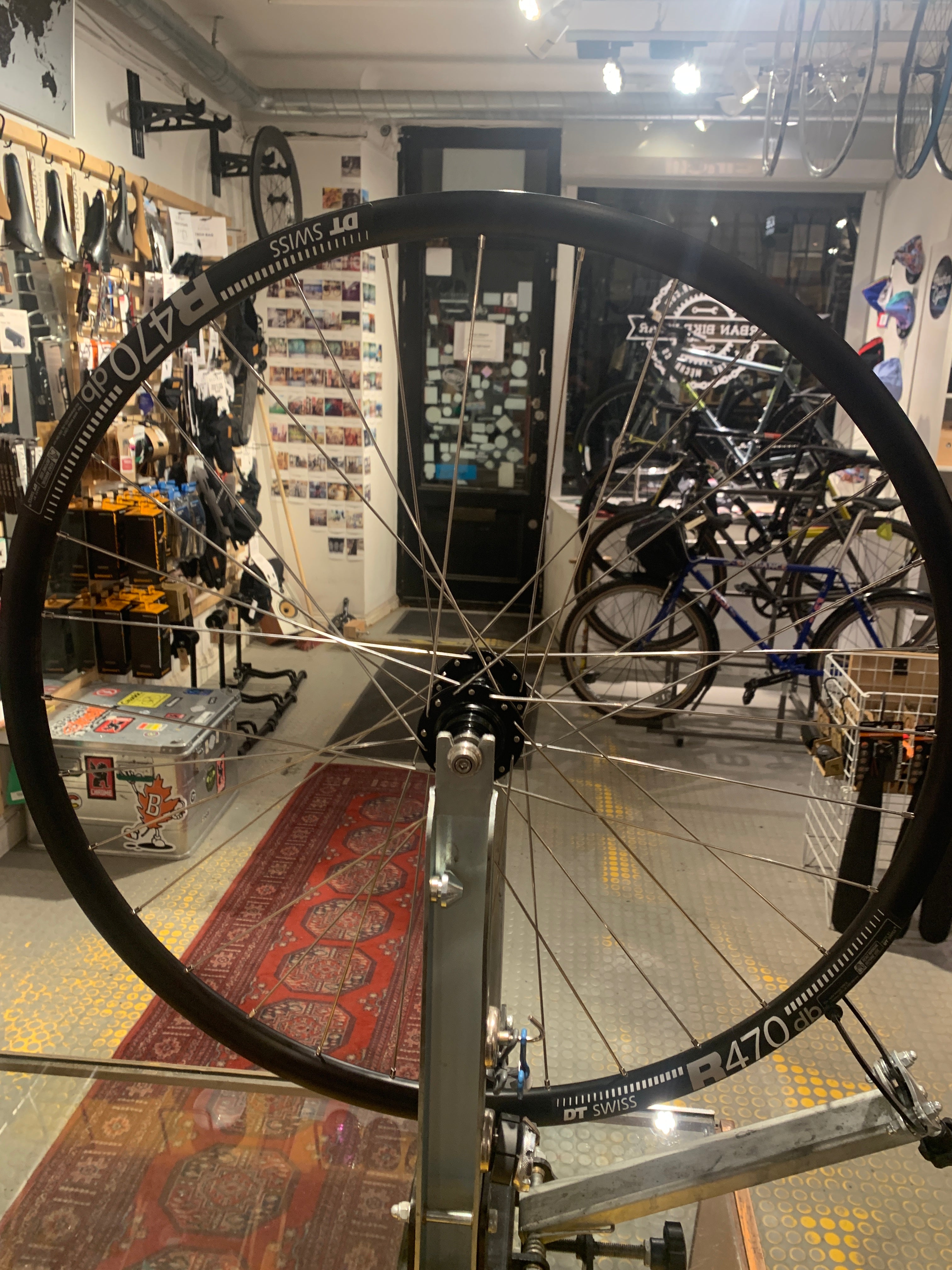 Singlespeed Baghjul (UBW Custom Wheel) Surly Ultra Ny / DT Swiss R 470 DB 135 OLD