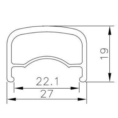 Velo Orange Voyager 700c fælg 32H
