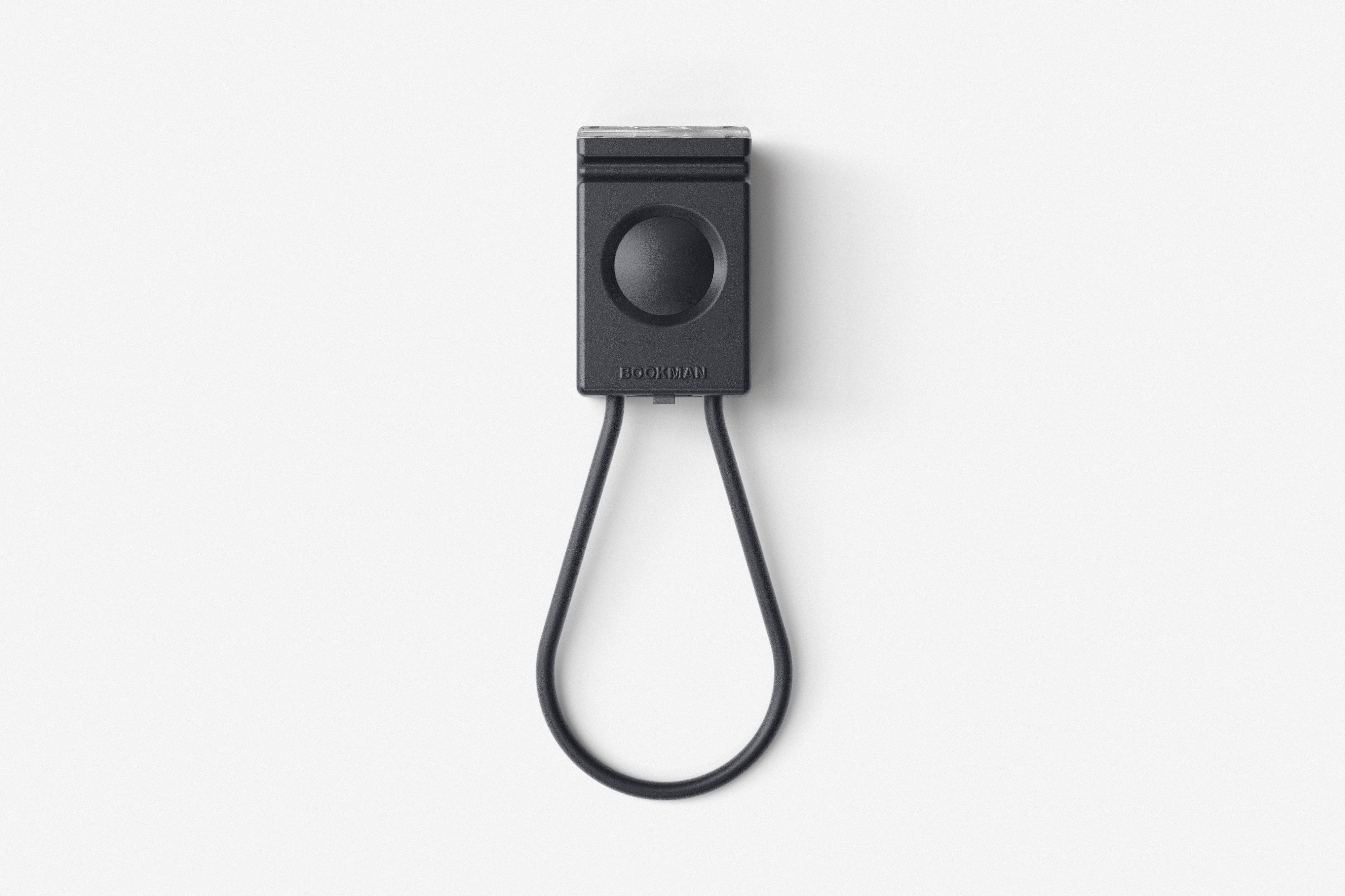 Bookman Block Light Forlygte Sort USB-C