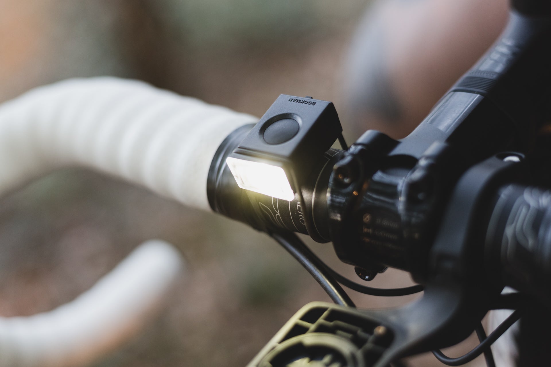 Bookman Block Light Forlygte Sort USB-C