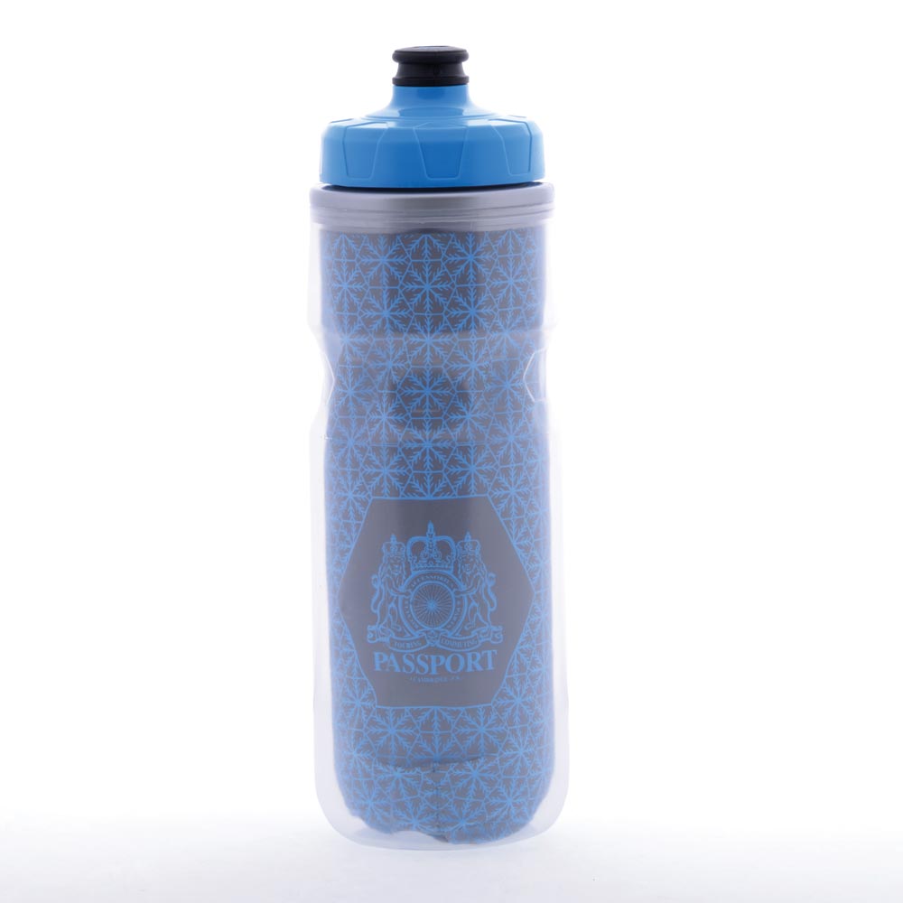Passport Frostbright Isoleret (Blå) Reflekterende Vandflaske 550ml