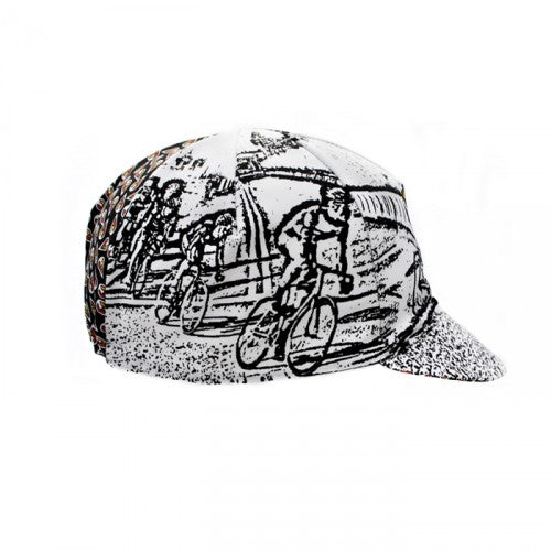 Cinelli Rider Collection kasket - Alfred Bobe Jr. cykelkasket