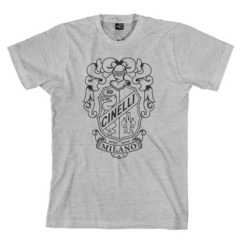 Cinelli CREST GRÅ T-SHIRT