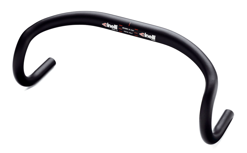Cinelli Pista Alu Styr - Mat Sort