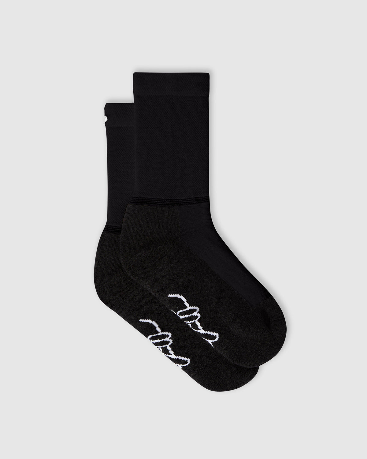 FINGERSCROSSED #Merino Black Cykelstrumpor