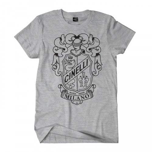 Cinelli Crest Grå Dame T-shirt