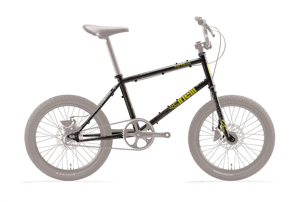 Cinelli Tutto Mini Mutant Sølv Rammesæt