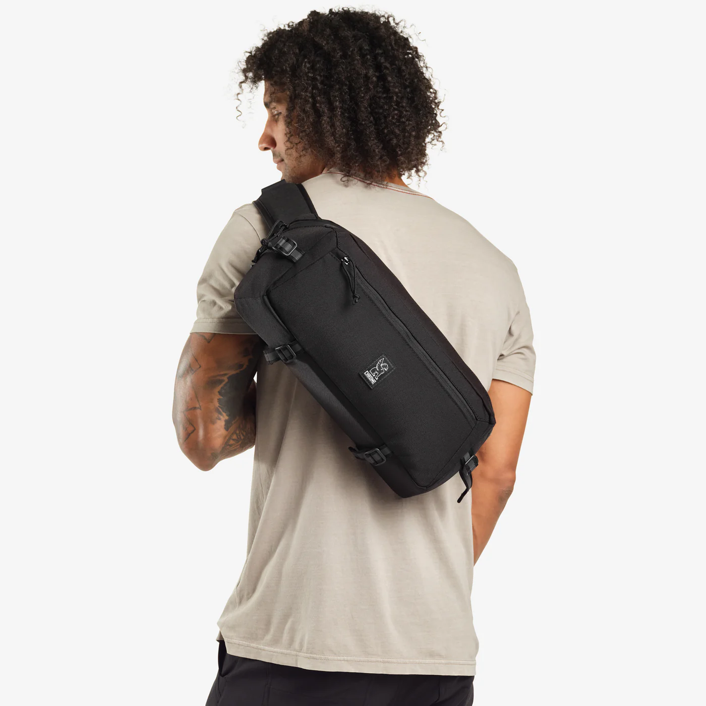 Chrome Kadet Nylon Taske Sort