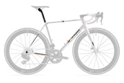 Cinelli Speciale Corsa XCR Rammesæt - Hvid Spejl X-Large