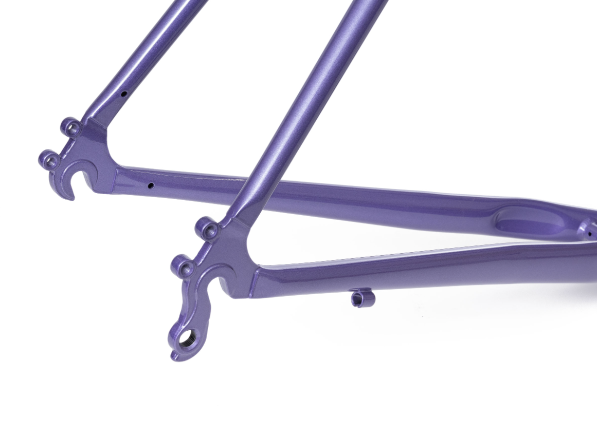 Brother Cycles Mr Wooden Lilac Metallic - Rammesæt