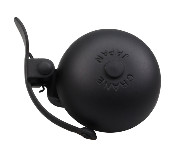 Crane Mini Suzu Bicycle Bell w/ Headset Spacer - All Black