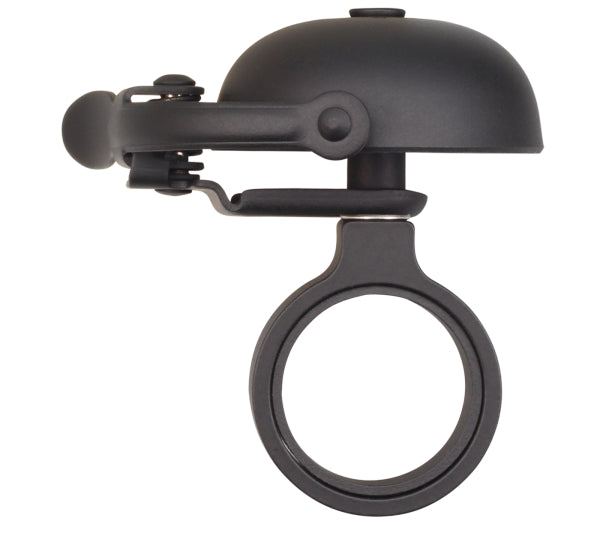 Crane Mini Suzu Bicycle Bell w/ Headset Spacer - All Black
