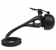 Crane E-ne SBR cykelklokke med dropbar-monter - helt sort